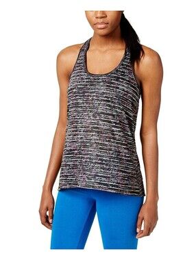 Ideology Womens Space-Dyed T-Back Tank Top Size M